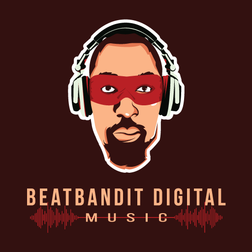 BeatBandit Digital Music Logo Design